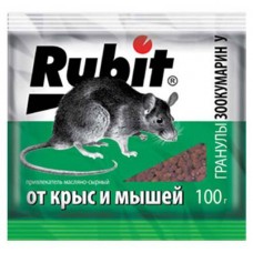 Гранулы Rubit Зоокумарин+, 100 г (kastd) в магазинах Ашан