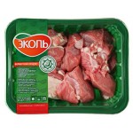 Мякоть баранины Эколь для шашлыка охлажденная, 400 г (kastd)