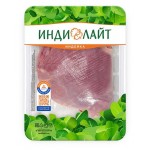 Филе бедра индейки Индилайт халяль охлажденное 0,9 - 1,2 кг, 1 упаковка ~ 1 кг (kastd)