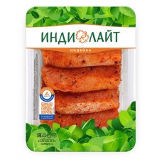 Стейк индейки Индилайт По-мексикански охлажденный, 600 г (kastd) в магазинах Ашан