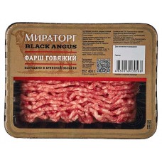Фарш Мираторг говяжий охлажденный, 400 г (kastd) в магазинах Ашан