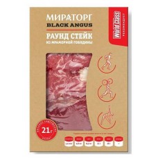 Стейк Раунд Мираторг мраморный охлажденный, 470 г (kastd) в магазинах Ашан