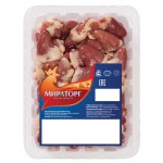 Сердце цыплят-бройлеров Мираторг, 450 г (kastd)