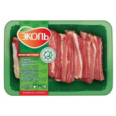 Ребрышки телячьи ЭКОЛЬ, 400 г (kastd) в магазинах Ашан