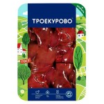 Печень Троекурово цыплёнка бройлера охлажденная, 500 г (kastd)
