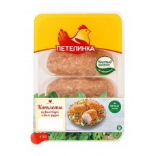 Котлета из филе бедра и филе грудки Петелинка, 450 г (kastd) в магазинах Ашан
