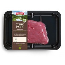 Стейк говяжий Заречное Рамп охлажденный, 400 г (kastd) в магазинах Ашан