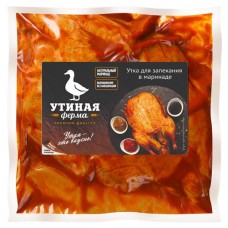 Утка в маринаде Утиная Ферма по-пекински охлажденная 1,8 - 2,5 кг, 1 упаковка ~ 2,3 кг (kastd) в магазинах Ашан