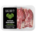 Стейк из бараньей шеи BAZARCo охлажденный, вес (kastd)