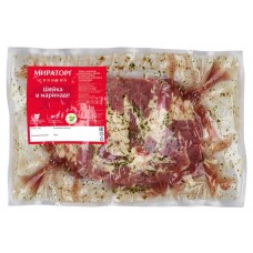Шейка свиная для запекания Мираторг в маринаде охлажденная 0,9-1,3 кг, 1 упаковка ~ 1,1 кг (kastd) в магазинах Ашан