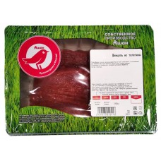 Шницель из телятины АШАН Красная птица, 400 г (kastd) в магазинах Ашан