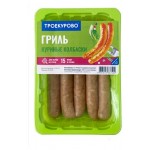 Колбаски куриные Троекурово Гриль охлажденные, 380 г (kastd)