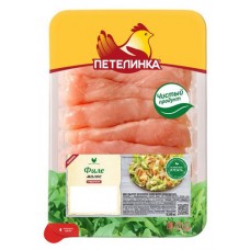 Филе цыпленка-бройлера Петелинка малое, охлажденное, 550 г (kastd) в магазинах Ашан