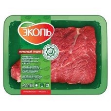 Говядина мякоть тазобедренной части ЭКОЛЬ охлажденная, 400 г (kastd) в магазинах Ашан