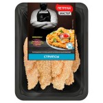 Стрипсы из мяса цыплят-бройлеров Петруха в панировке, 300 г (kastd)
