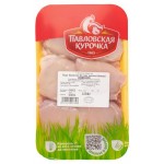 Бедро цыпленка-бройлера Павловская Курочка бескостное без кожи, 1 упаковка ~ 750 г (kastd)