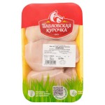 Филе цыпленка-бройлера Павловская Курочка без кожи, 1 упаковка ~ 830 г (kastd)