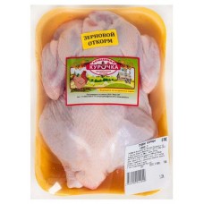 Тушка куриная Домашняя курочка Домашняя охлажденная 1,4 - 1,7 кг, 1 упаковка ~ 1,5 кг (kastd) в магазинах Ашан