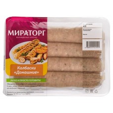 Колбаски для гриля Мираторг Домашние, 400 г (kastd) в магазинах Ашан