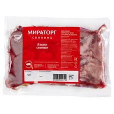 Язык свиной Мираторг охлажденный 0,4-0,7 кг, 1 упаковка ~ 0,5 кг (kastd) в магазинах Ашан