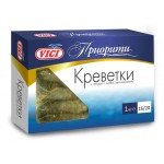 Креветки в панцире VICI c головой замороженные 16/20, 1 кг (kastd)