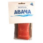 Форель филе кусочки слабосоленая Авача, 200 г (kastd)