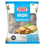 Мидии варено-мороженные Vici Чилийские, 400 г (kastd)