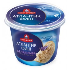 Паста из филе тресковых рыб Санта Бремор Атлантик Фиш Белая рыба, 140 г (kastd) в магазинах Ашан