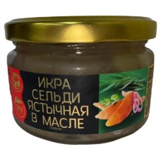 Икра сельди Русский рыбный мир в масле, 220 г (kastd) в магазинах Ашан