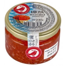 Икра АШАН Красная птица лосесовая зернистая, 230 г (kastd) в магазинах Ашан