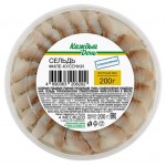 Сельдь Каждый день филе-кусочки в масле, 200 г (kastd)