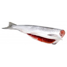 Кета свежемороженая потрошеная без головы, вес (kastd) в магазинах Ашан