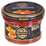 Икра лососевая Меридиан зернистая, 90 г (kastd)