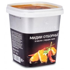 Мидии Милегрин отборные в масле с перцем чили, 415 г (kastd) в магазинах Ашан