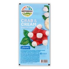 Крабовые палочки Меридиан Crab&Cream сливочные с мягким сыром, 200 г (kastd) в магазинах Ашан