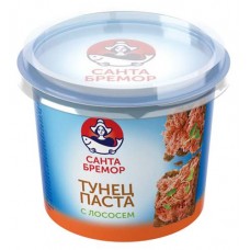 Паста Санта Бремор с тунцом и лососем, 140 г (kastd) в магазинах Ашан