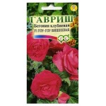 Семена Бегония Гавриш Гоу-гоу вишневая F1, 4 шт (kastd)