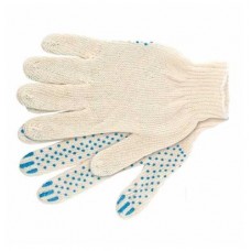 Перчатки рабочие RUSSIA Антискольжение с ПВХ точкой (kastd) в магазинах Ашан