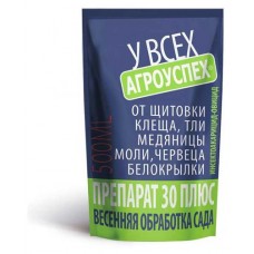 Инсектицид Агроуспех 30 Плюс от зимующих вредителей, 500 мл (kastd) в магазинах Ашан