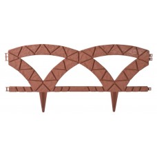 Ограждение для газона Martika Прато терракотовое, 3,4 м (kastd) в магазинах Ашан