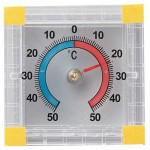 Термометр оконный биметаллический на липучке (kastd)