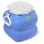 Фляга Martika пищевая с ручками пластиковая фиолетовая, 20 л (kastd)