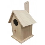 Скворечник АШАН Красная птица деревянный, 16х11,5х17,5 см (kastd)