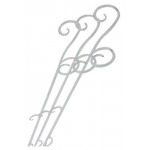 Опора для орхидей прозрачная, 60 см (kastd)