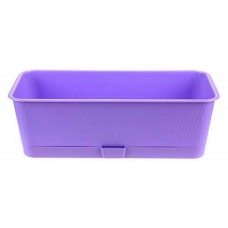 Ящик балконный Прованс лаванда, 38х17х13 см (kastd) в магазинах Ашан