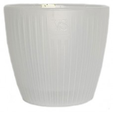 Горшок цветочный Эви VipSet Прозрачный, 20 см (kastd) в магазинах Ашан