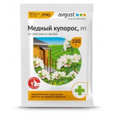 Средство фунгицидное Август Медный купорос, 100 г (kastd) в магазинах Ашан