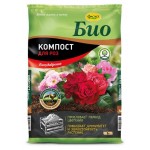 Удобрение сухое Фаско Био Компост для роз органоминеральное, 5 л (kastd)
