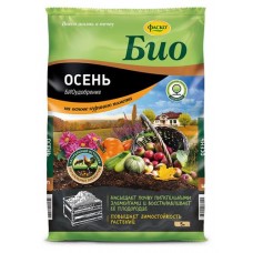 Удобрение сухое Фаско Био на основе компоста осень органоминеральное, 5 л (kastd) в магазинах Ашан