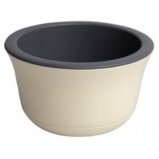Горшок Ливингрин ОМ 26-31 Омега с вкладкой d.26 ваниль (kastd) в магазинах Ашан